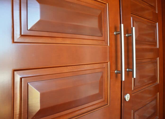 door staining services
